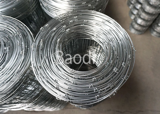 0.8m에서 1.8m 철강선 담에 Rolls 고도에서 검술하는 경첩 관절 매듭에 의하여 길쌈되는 농장