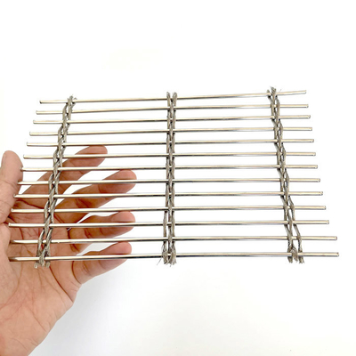 100X100X2cm 건축물 Mesh 패널 현대적인 우아함과 깨끗한 부드러운 표면으로 당신의 내부 공간을 높여