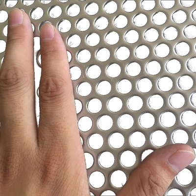 산업 펀칭 플레이트 둥근 작은 구멍 0.5mm 뚫린 엽 금속 패널은 부식 저항과 작은 둥근 구멍