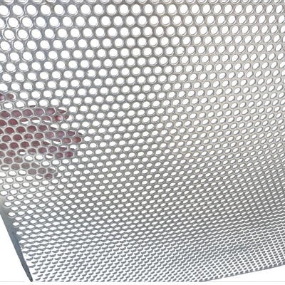 산업 펀칭 플레이트 둥근 작은 구멍 0.5mm 뚫린 엽 금속 패널은 부식 저항과 작은 둥근 구멍