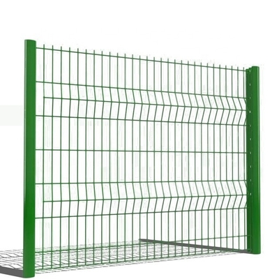 매시 크기 50*200/55*200mm Pvc 코팅 프레임 곡선 된 3D 장벽 패널