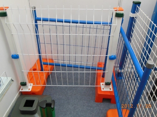 매시 크기 50*200/55*200mm Pvc 코팅 프레임 곡선 된 3D 장벽 패널